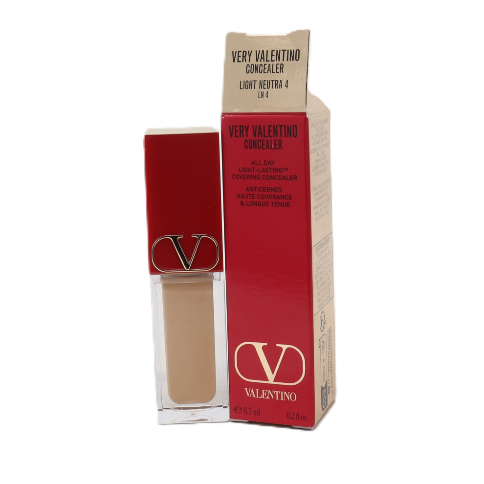 (Light Neutra 4) Valentino Very Valentino All Day Concealer  0.2oz/6.5ml New With Box