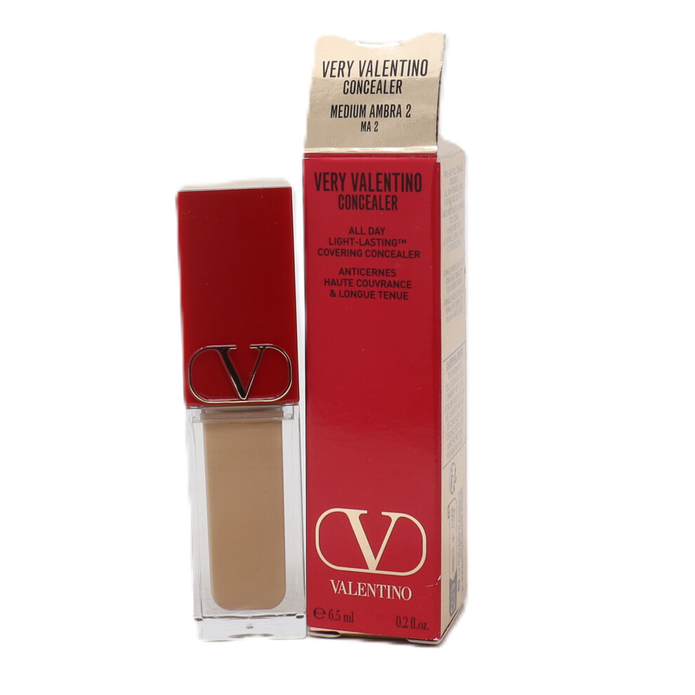 (Medium Ambra 2) Valentino Very Valentino All Day Concealer  0.2oz/6.5ml New With Box