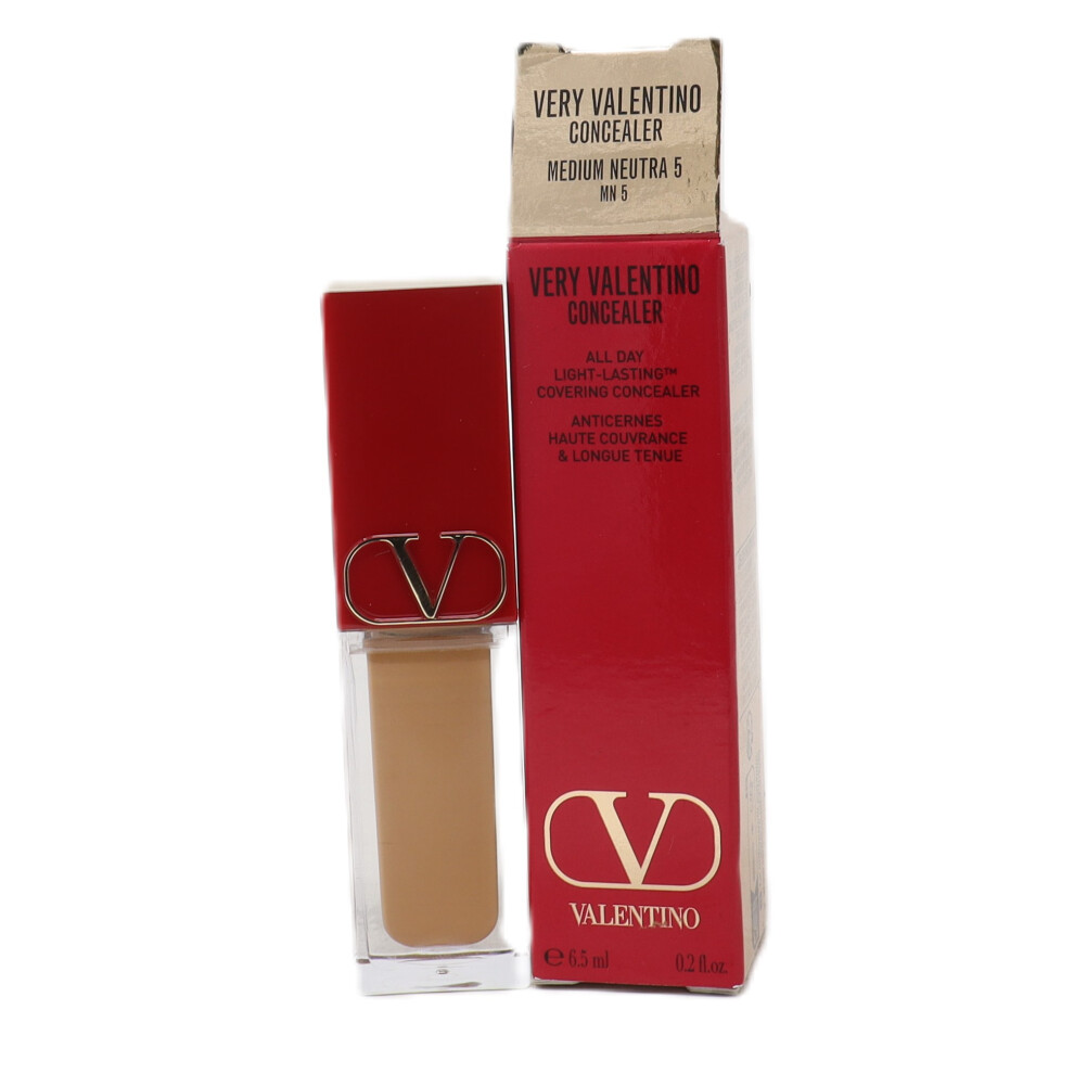 (Medium Neutra 5) Valentino Very Valentino All Day Concealer  0.2oz/6.5ml New With Box