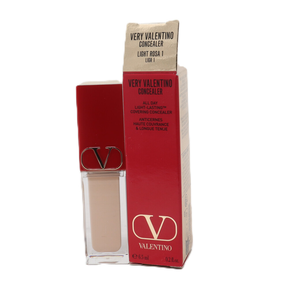 (Light Rosa 1) Valentino Very Valentino All Day Concealer  0.2oz/6.5ml New With Box