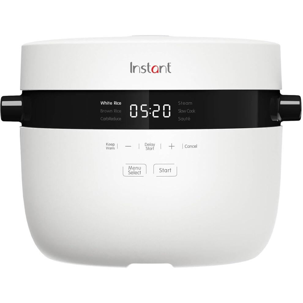(Rice Cooker) Pot Rice Cooker and Steamer - Automatic Multifunctional Digital Rice Cooker, Steamer and Wok - Removable Dishwasher Safe Pan