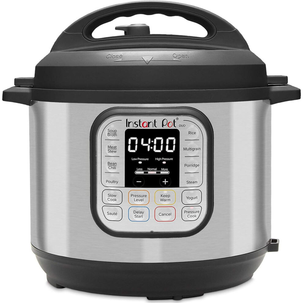 (5.7 Litres, Single) 7-in-1 Smart Rice Cooker, 5.7 Liters - Pressure Cooker, Slow Cooker, Rice Cooker, Stir-Fryer, Yogurt Maker, Steamer and Food Warmer