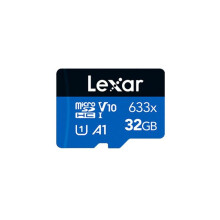 (32GB) Lexar High Performance 100M/S 32/64/128GB 633x Micro SD Memory Card SDXC TF Card Microsd