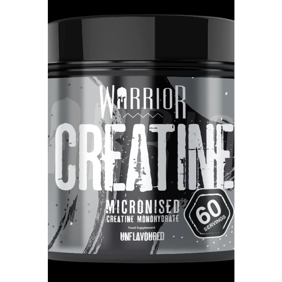(Unflavoured) Warrior Creatine Monohydrate Powder | 300g | Micronized