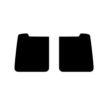 (Rear Windows: 20% Dark Smoke) Pre Cut Window Tint for Vauxhall Combo Van - 2001 to 2011 (C)