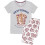 Harry Potter (XL) Harry Potter Womens Grey Gryffindor Pyjamas 2