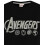 Marvel (M) Marvel Mens Black Short Sleeve Long Leg Pyjamas 5