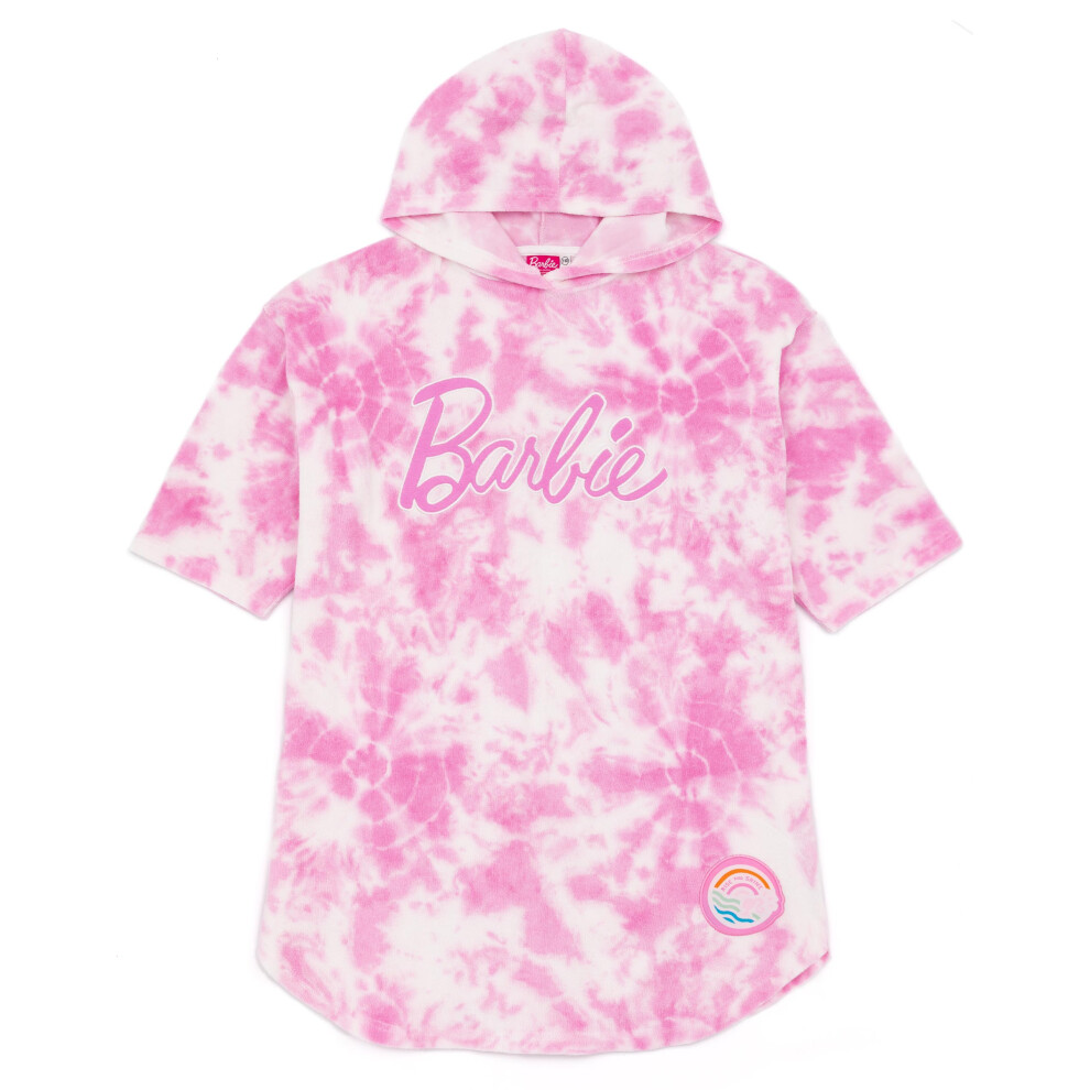 Barbie (3-6 Years) Poncho Towel (Girls ) Pink