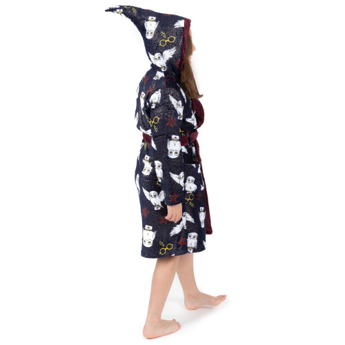 Harry Potter (7-8 Years) Harry Potter Bathrobe (Girls Blue) 1