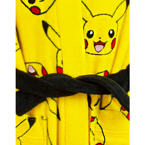 Pokémon (4-5 Years) Pokemon Pikachu Kids Pocket Front Bathrobe 1