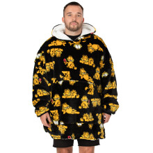Garfield Blanket Hoodie (Unisex Black)