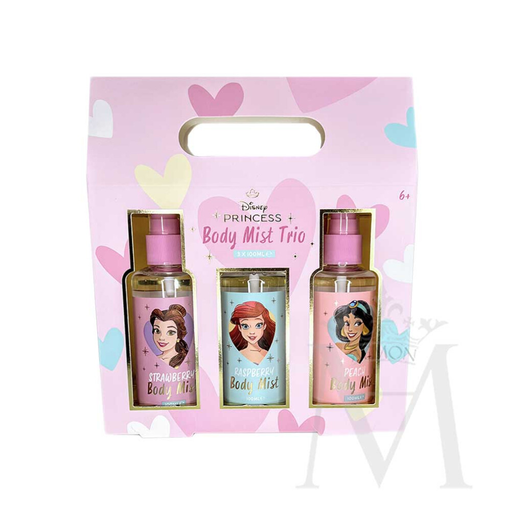 Disney Princess Body Mist Trio