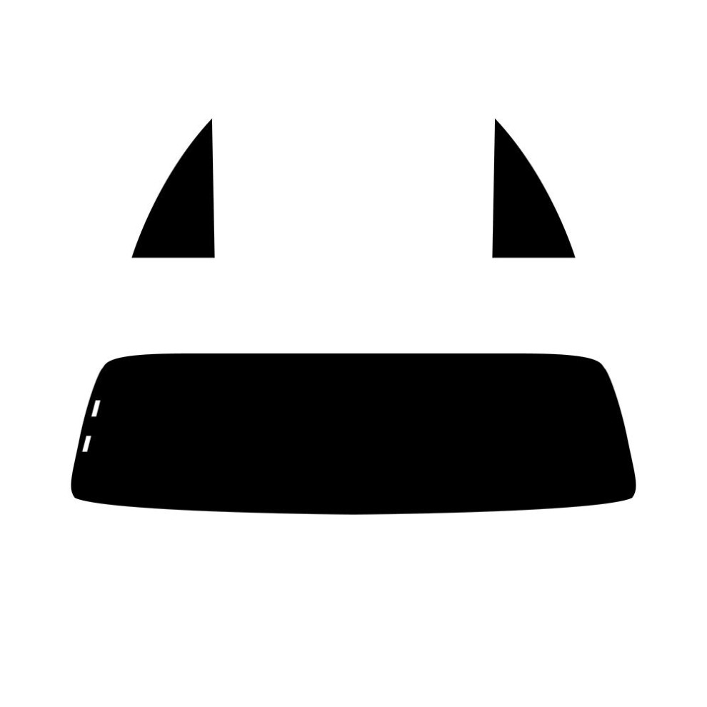 (Rear Windows: 35% Light Smoke) Pre Cut Window Tint for Daihatsu Copen 2-door Coupe - 2003 to 2004-image-OPC-PFHGGST-NEW