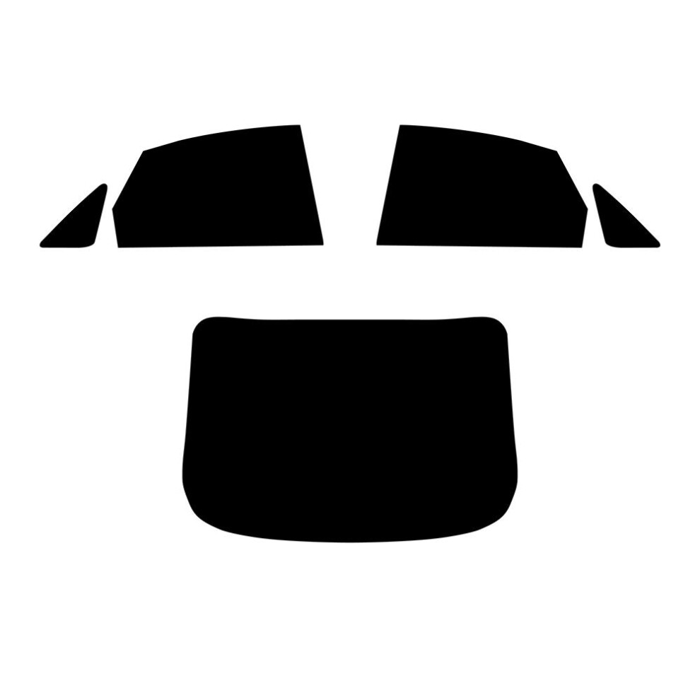 (Rear Windows: 5% Limo Black) Pre Cut Window Tint for Ford Mondeo 4-door Saloon - 2007 to 2015-image-OPC-PFHGJ2C-NEW