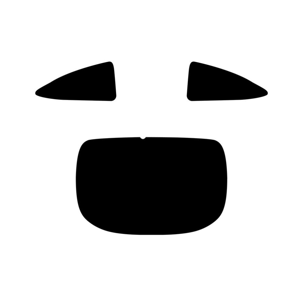 (Rear Windows: 20% Dark Smoke) Pre Cut Window Tint for Jaguar XK100 Coupe - 2002 to 2003-image-OPC-PFHGKTR-NEW