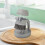 Living And Home (Grey) Dish Pot Brush with Soap Dispenser 3