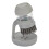 Living And Home (Grey) Dish Pot Brush with Soap Dispenser 4