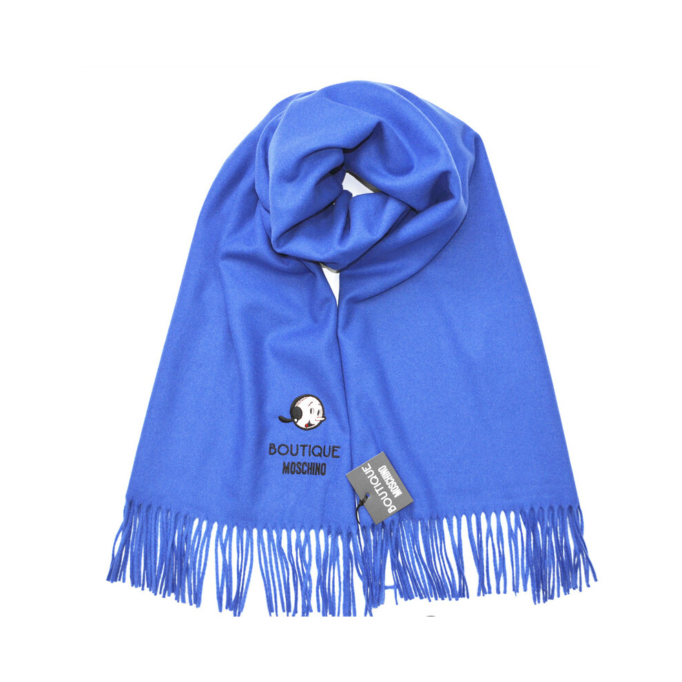 Moschino Boutique Olive Oyl Scarf - Blue