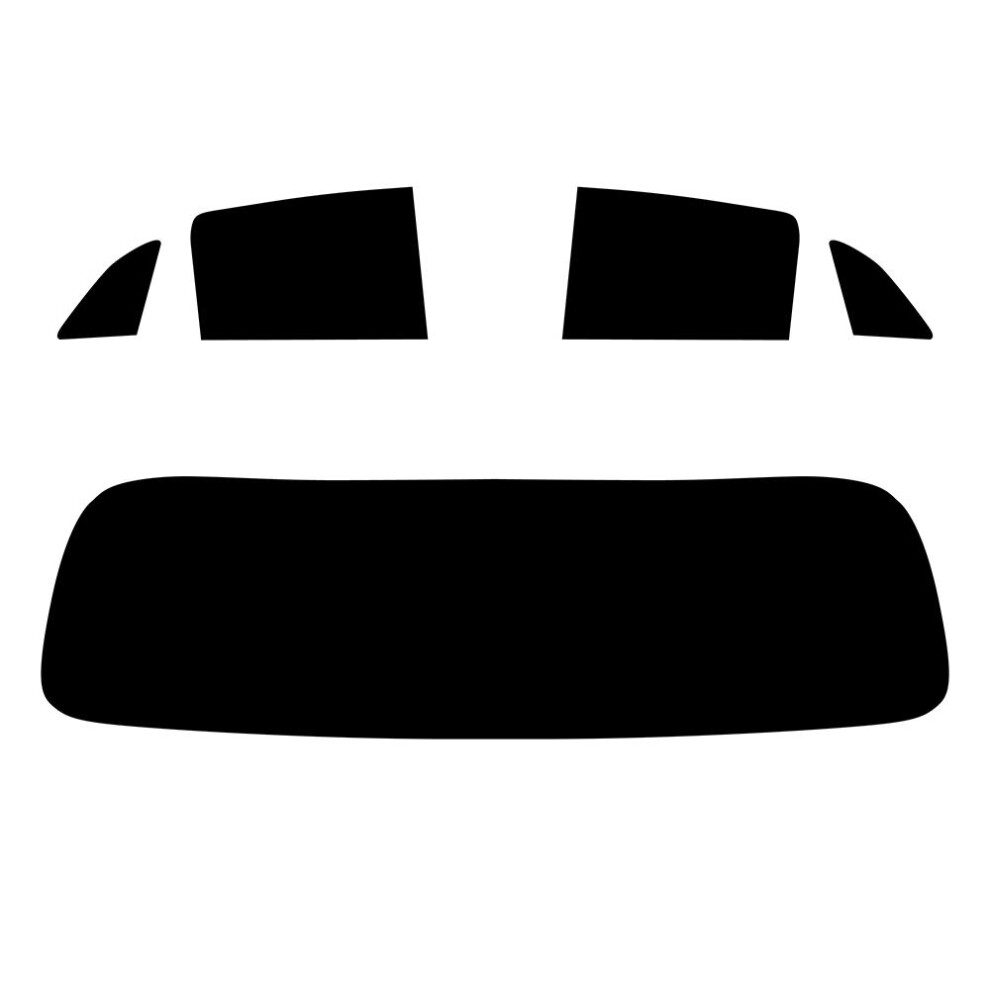 (Rear Windows: 50% Ultra Light Smoke) Pre Cut Window Tint for Mercedes B-Class 5-door Hatchback - 2005 to 2011-image-OPC-PFHGRMN-NEW