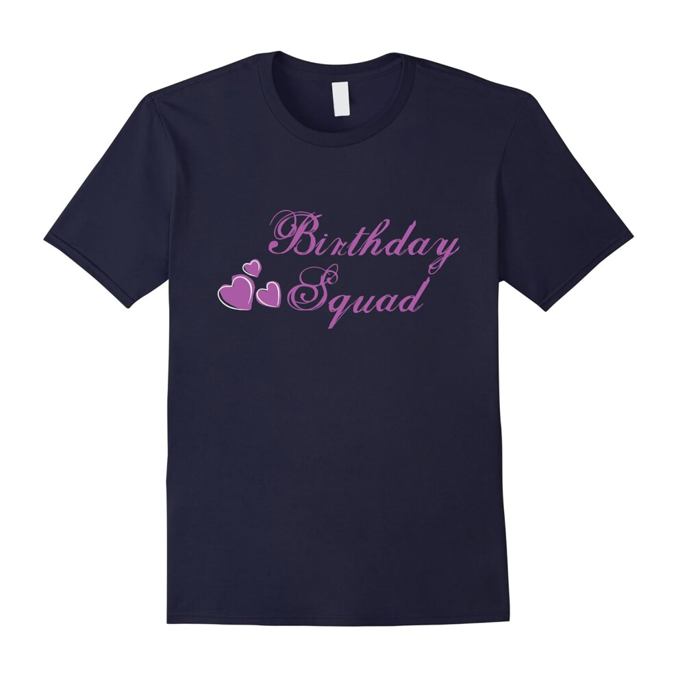 (XXXL) Birthday Squad Shirt for Birthday Celebration Party-Father's Day