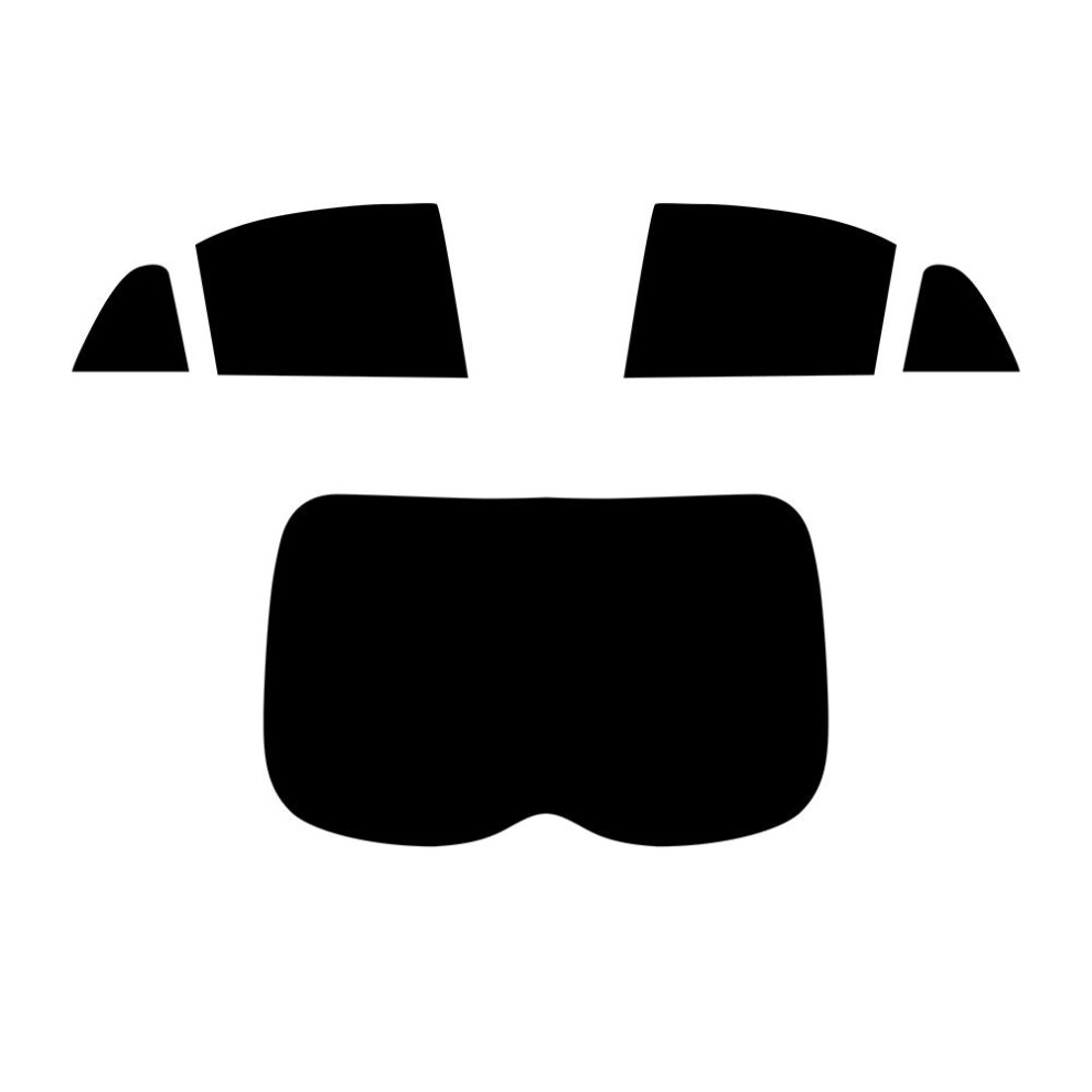 (Rear Windows: 35% Light Smoke) Pre Cut Window Tint for Mitsubishi Outlander - 2012 to 2021-image-OPC-PFHGX6V-NEW