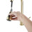 Living And Home (Gold) Retractable Commercial Pull out Kitchen Tap Mixer Tap Faucet 5
