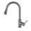 Living And Home (Grey) Retractable Commercial Pull out Kitchen Tap Mixer Tap Faucet 4