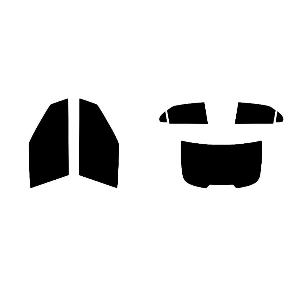 (Front and Rear Windows (Message us with shade choice)) Pre Cut Window Tint for SAAB 9-5 4-door Saloon - 2010 to 2012-image-OPC-PFHGZND-NEW