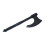 Black Polypropylene Full Contact Viking Training Axe - 21.3" 1