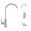 Living And Home (Silver) Stainless Steel Brushed Kitchen Water Filter Faucet 3