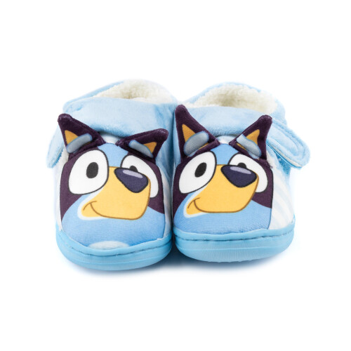Bluey (9 UK Child) Bluey 3D Slippers (Boys Blue) 1