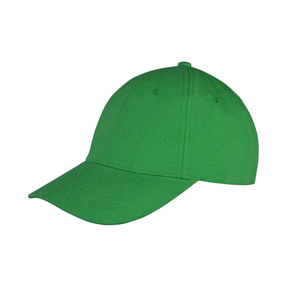 (One Size, Emerald) Result Headwear Unisex Adult Memphis Brushed Cotton Cap