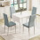 JEFFORDOUTLET Dining Table and Set of Chairs 1