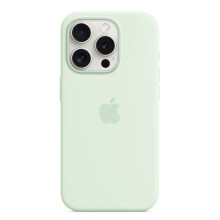 (Soft Mint) Silicone Case for iphone 15 Pro Max Silicone Case with Magsafe Phone Protective Back Cover 6.7 Inch - Sunshine
