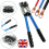 6-50mm² Electrician Wire Cable Lug Crimp Tool Terminal Crimper Plier 1