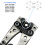 6-50mm² Electrician Wire Cable Lug Crimp Tool Terminal Crimper Plier 7