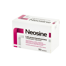 Neosine 500mg 50 tablets , cold flu fever
