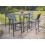 Garden Store Direct Sydney Aluminium 4 Seat Square Bar Set 2