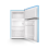 MONTPELLIER Montpellier MAB2035EPB Undercounter Retro Fridge Freezer Pastel Blue 2