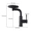 Living And Home (Black) G1/2 Pull-out Sprayer Retractable Kitchen Faucet Kitchen Tap with 4 Modes 6