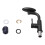 Living And Home (Black) G1/2 Pull-out Sprayer Retractable Kitchen Faucet Kitchen Tap with 4 Modes 5