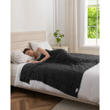 (150x200cm-6kg) Weighted Blanket Stress Relief Gravity Blanket Sensory Calming Relaxing Blanket for Adult