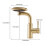 Living And Home (Gold) G1/2 Pull-out Sprayer Retractable Kitchen Faucet Kitchen Tap with 4 Modes 6