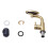 Living And Home (Gold) G1/2 Pull-out Sprayer Retractable Kitchen Faucet Kitchen Tap with 4 Modes 5