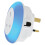Plug Through Multi Coloured LED Night Light with Dusk to Dawn Sensor for Bedroom, 1pc 3
