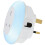 Plug Through Multi Coloured LED Night Light with Dusk to Dawn Sensor for Bedroom, 1pc 5