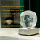 Solar System Crystal Ball 3D Planets Sun System Globe with Silver LED Base Ornament for Kid's Room 4