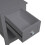 Living And Home (Grey) Small Side Table with Drawer for Living Room 6