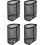 4-Pack Magnetic Pen Holder Set Pencil Locker Organizer School Office 1