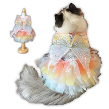 (XS) FERSWE Cat Pretty Fairy Costume Clothing - Cute Dress Outfit for Halloween Christmas Festival Cosplay Party